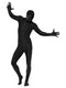 Black Second skin Adults costume